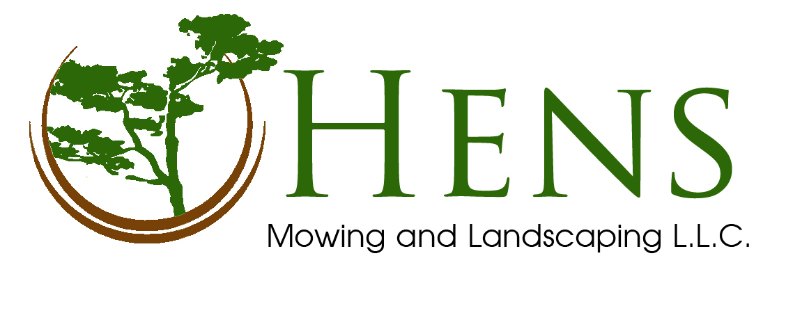 Hens Mowing and Landscaping Logo